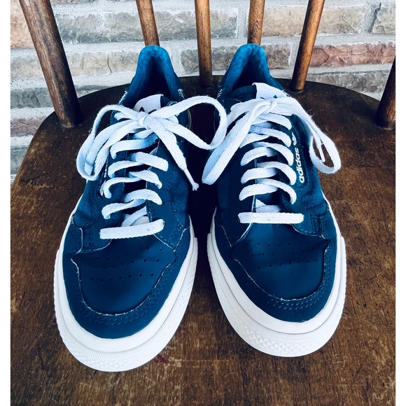 Boys' Adidas Originals Continental Vulc Junior, Size 3.5, Marine Blue - Picture 2 of 6
